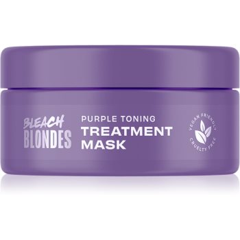 Lee Stafford Bleach Blondes Purple reign masca neutralizeaza tonurile de galben - imagine 2